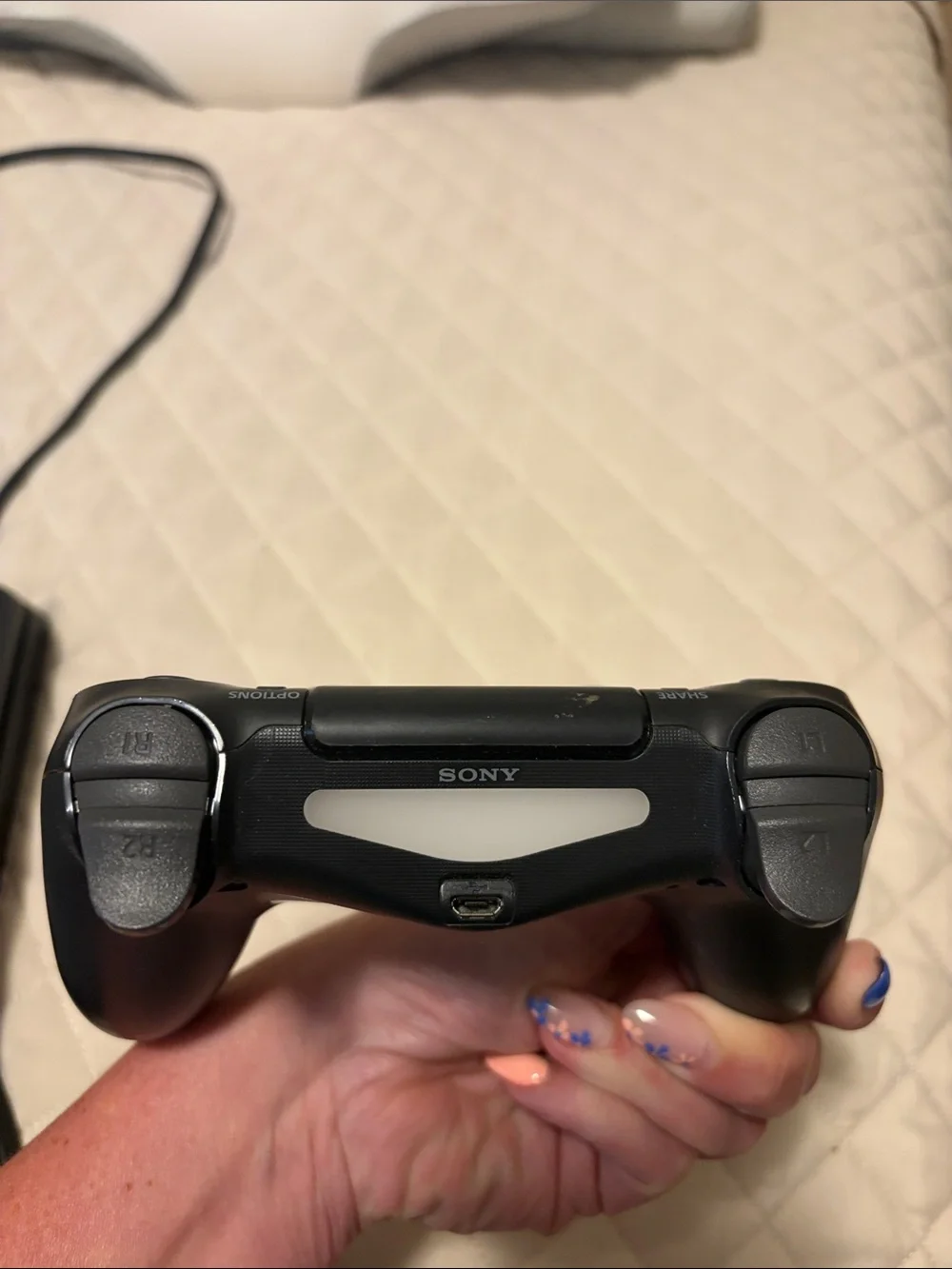 Sony Black PS4 Slim Console with DualShock 4 Controller